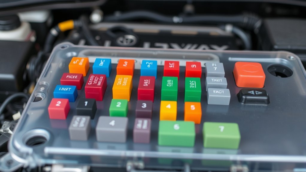 Troubleshooting Toyota Camry fuse and electrical problems with diagnostic tools
