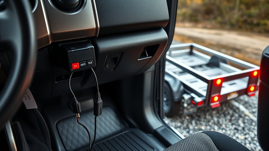 Toyota Tundra trailer brake controller warning and troubleshooting