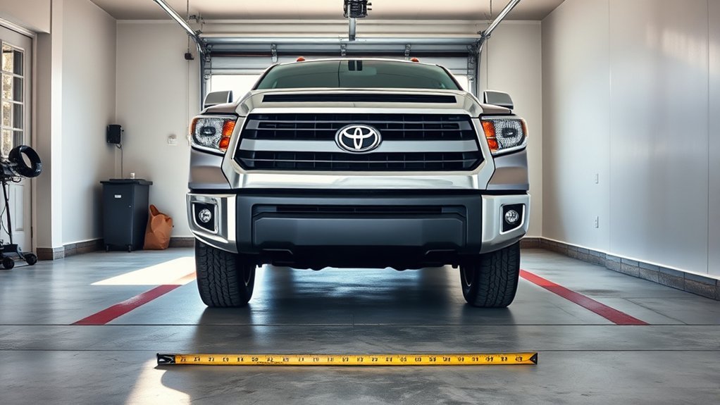 tundra garage fit specifications