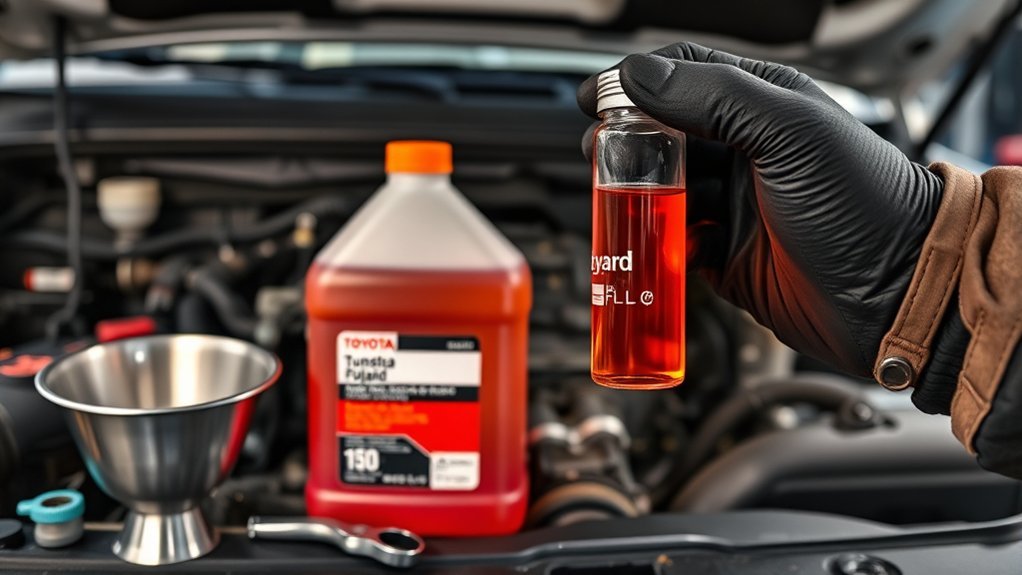2006 Toyota Tundra V8 transmission fluid maintenance