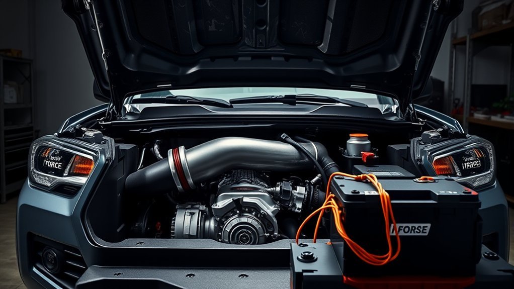 turbocharged hybrid performance engine