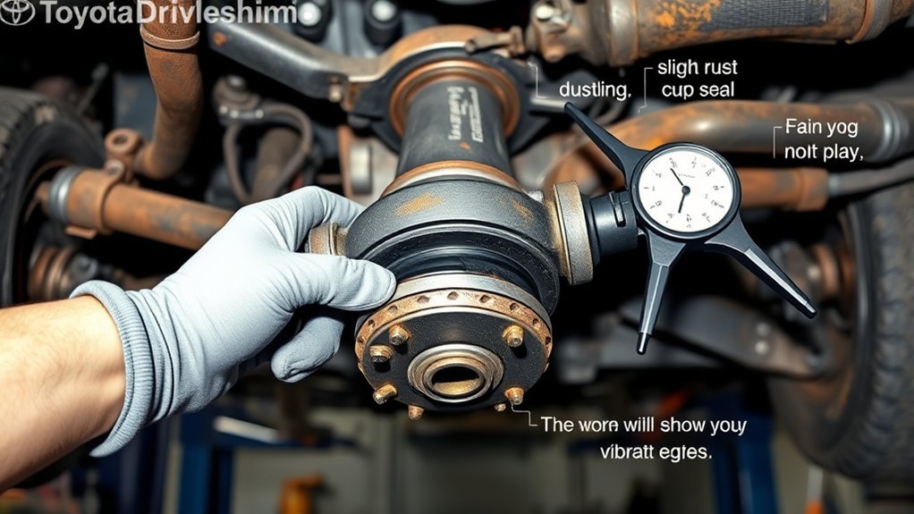 Toyota Tacoma U-joint and driveshaft maintenance