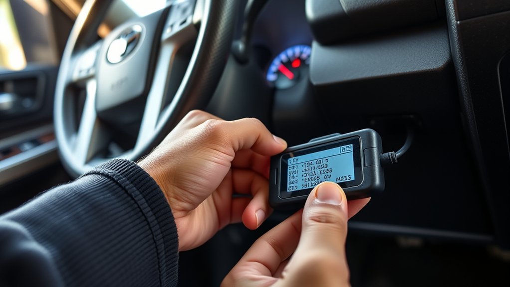 OBD2 diagnostic trouble code categories used when scanning a Toyota Tundra