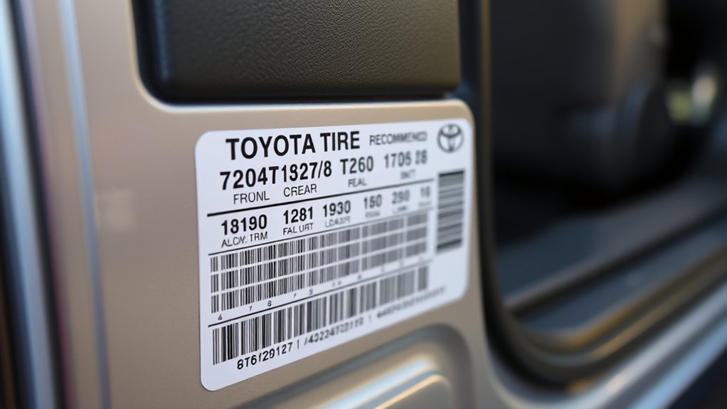 How to read Toyota Tundra tire size markings on a tire sidewall