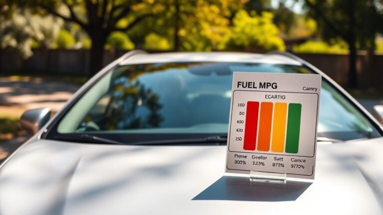 understanding toyota camry mpg
