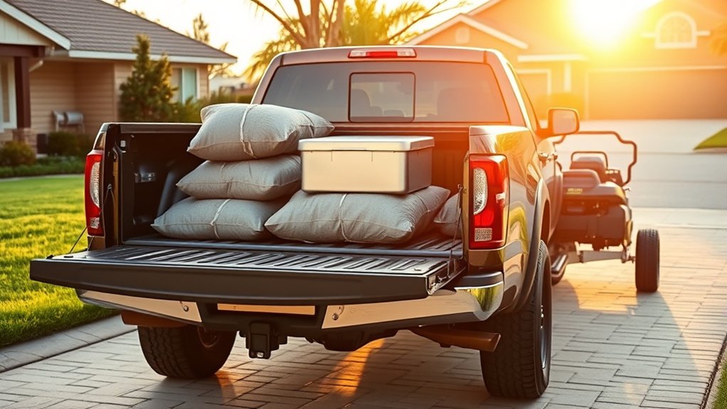 Truck payload capacity includes passengers, cargo, accessories, and trailer tongue weight