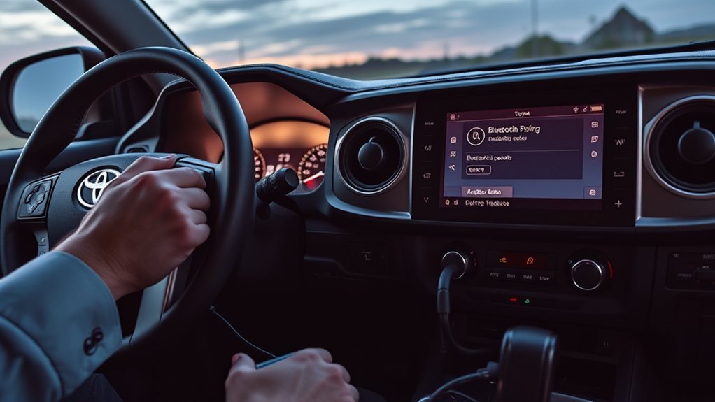 update tacoma s infotainment system