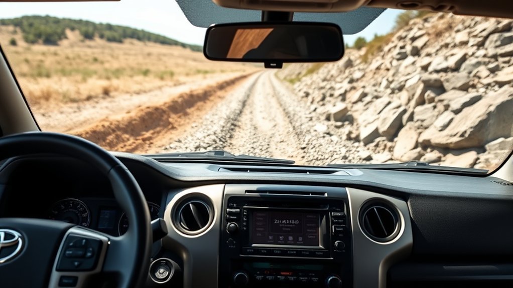 Toyota Tundra 4WD system with 2H, 4H, and 4L modes