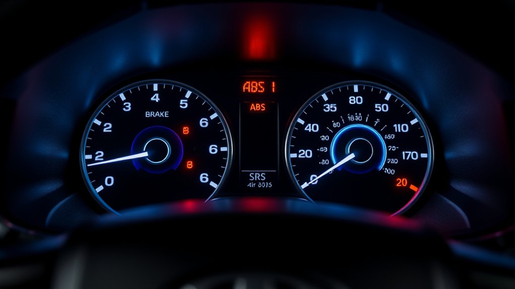 warning lights require attention