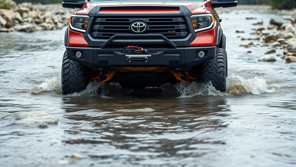Toyota Tundra water-crossing preparation and breather upgrades
