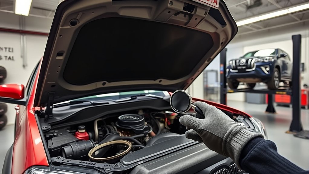 Toyota Tacoma engine components that may cause a whining noise
