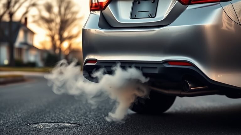 white smoke exhaust issues