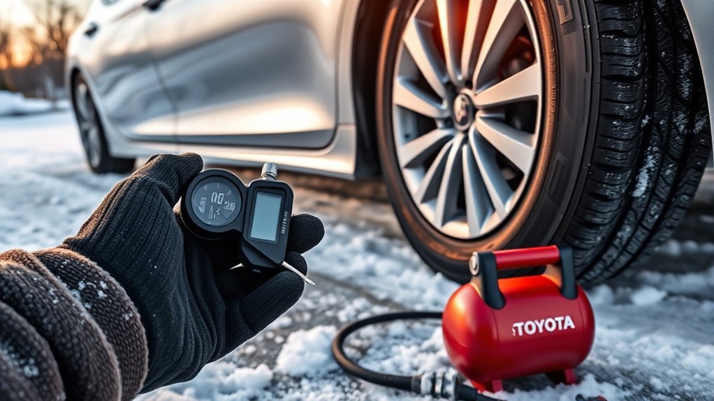 winter tire pressure adjustments
