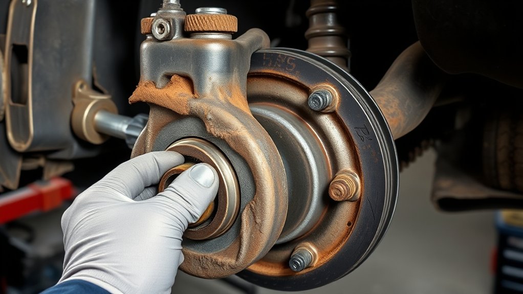 How worn ball joints affect Toyota Camry steering and tire wear