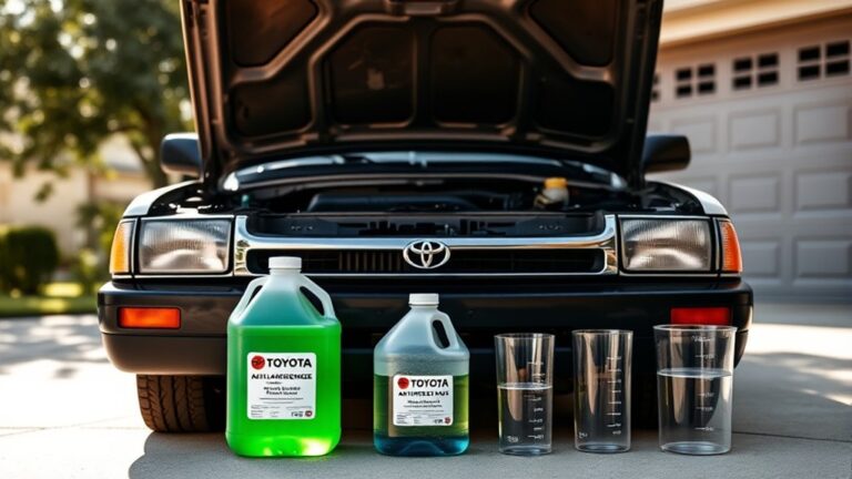 1998 tacoma antifreeze capacity