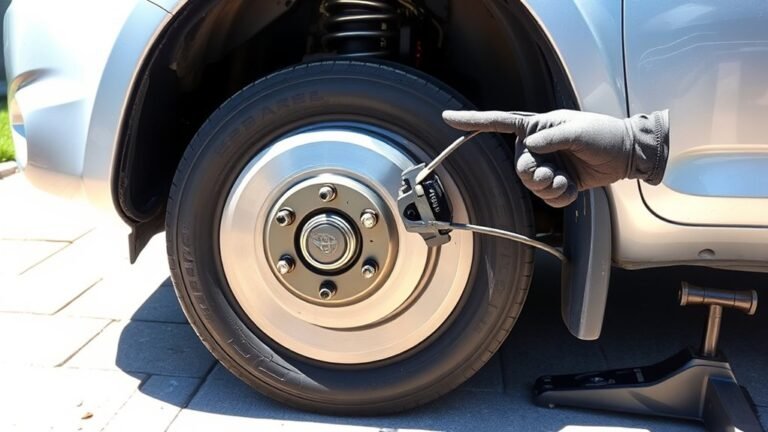 2011 rav4 parking brake service