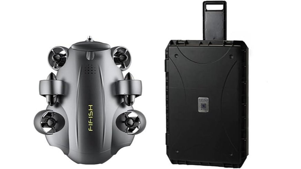 4k underwater drone exploration