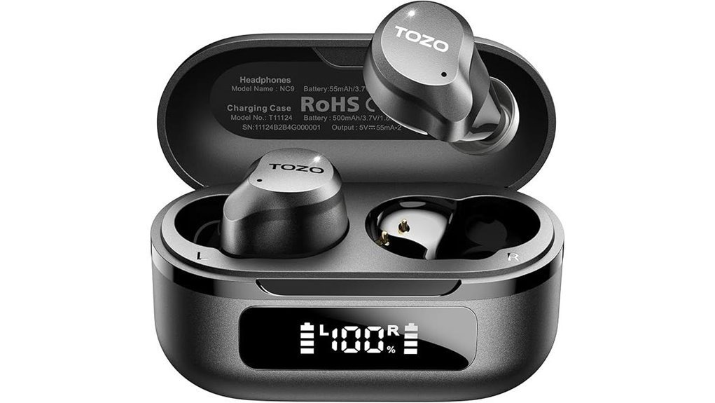 active noise cancelling earbuds