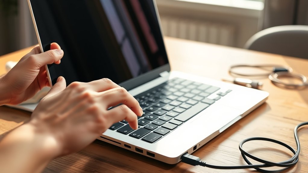 assess laptop condition thoroughly