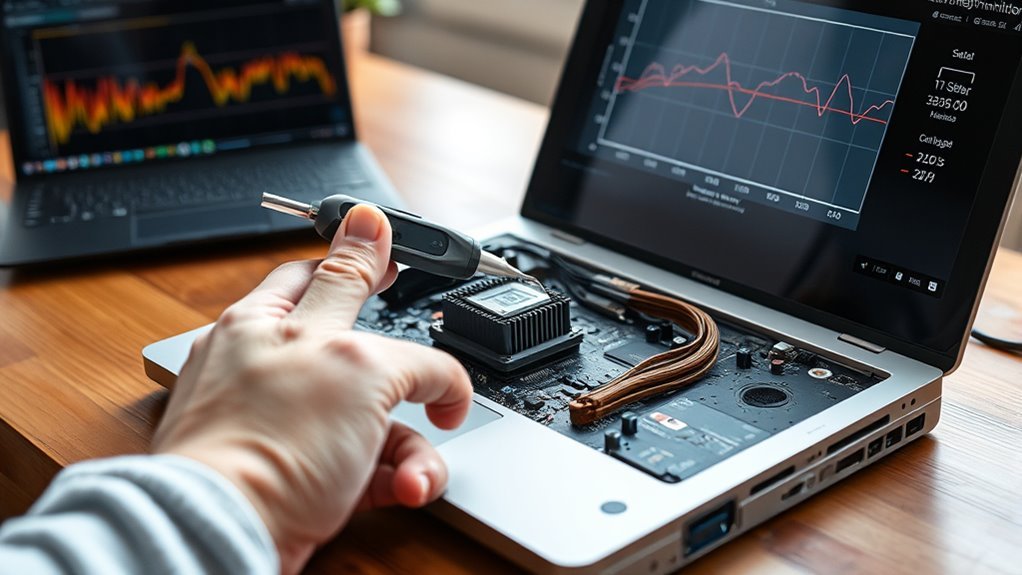 assessing laptop thermal sensors