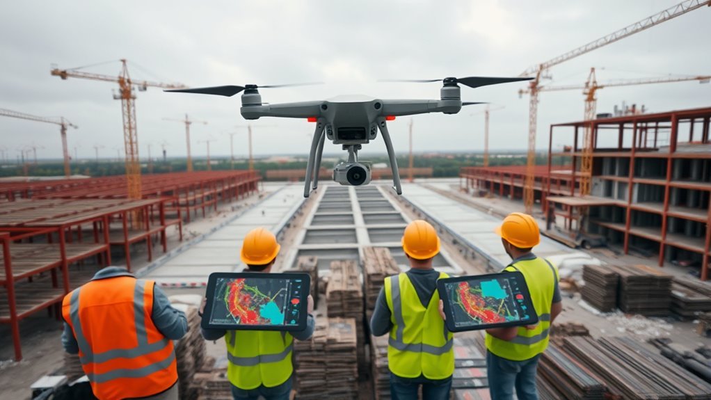 automated drone construction documentation
