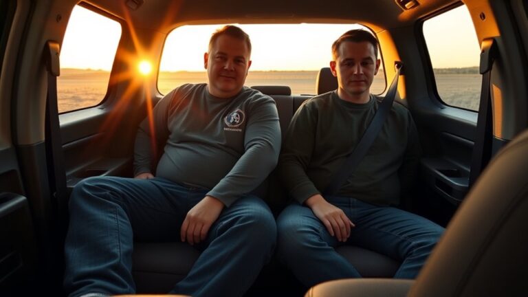 back seat adult capacity