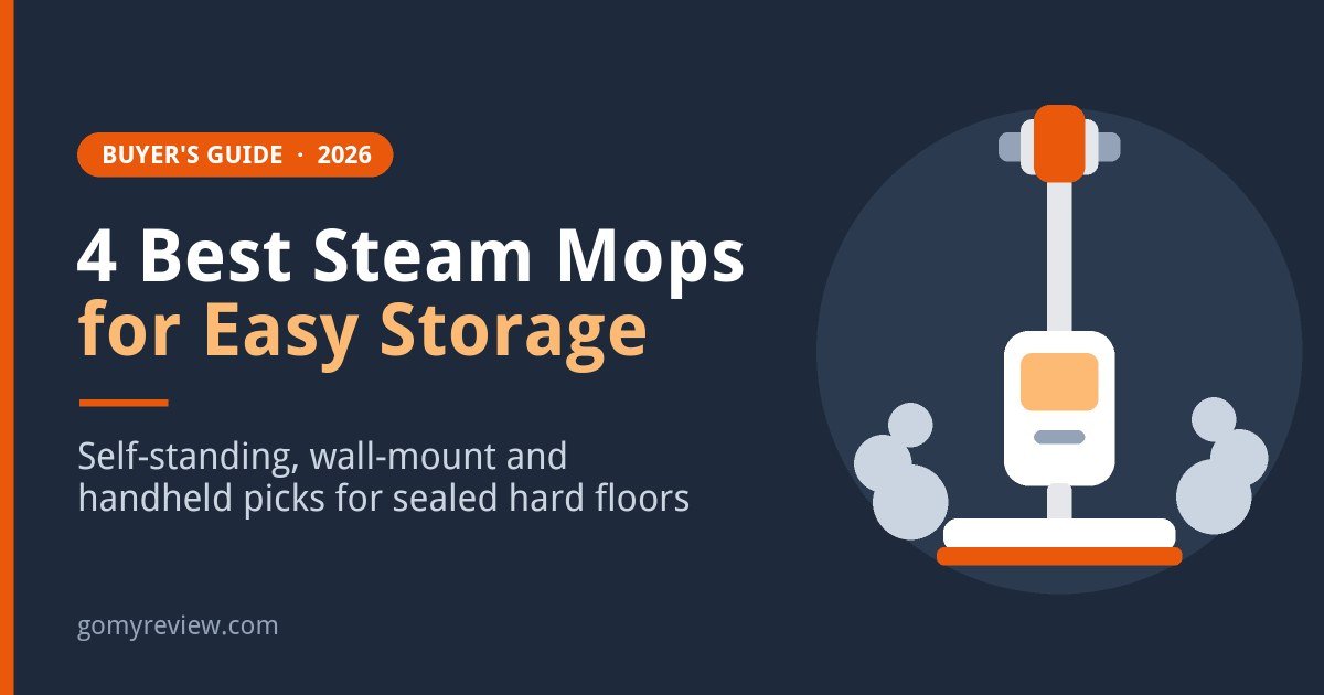 Best steam mops for easy storage 2026 buyer’s guide