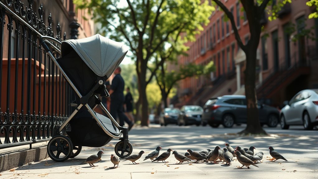 bird feed stroller history