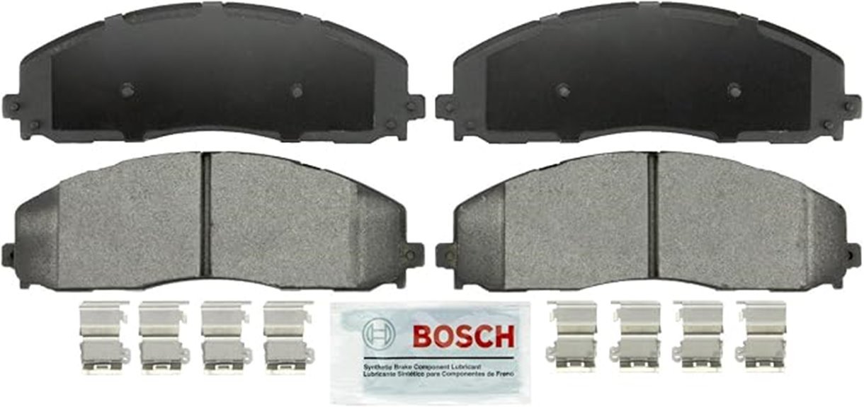 bosch semi metallic brake pads