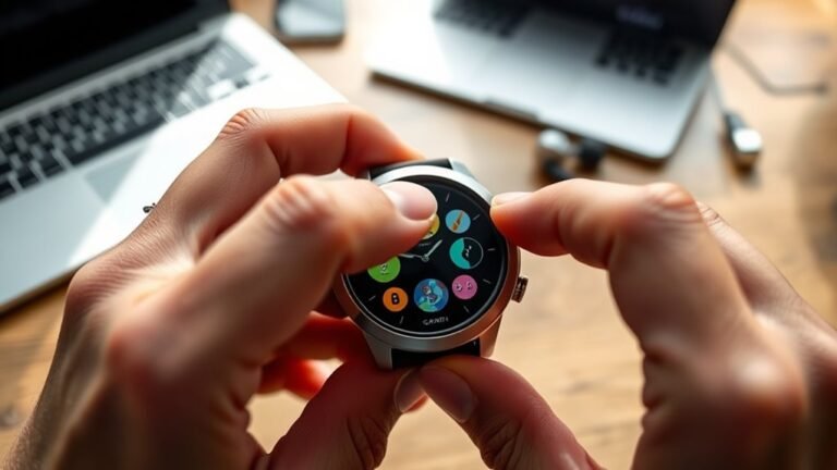 change garmin watch face