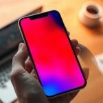 change iphone screen colors