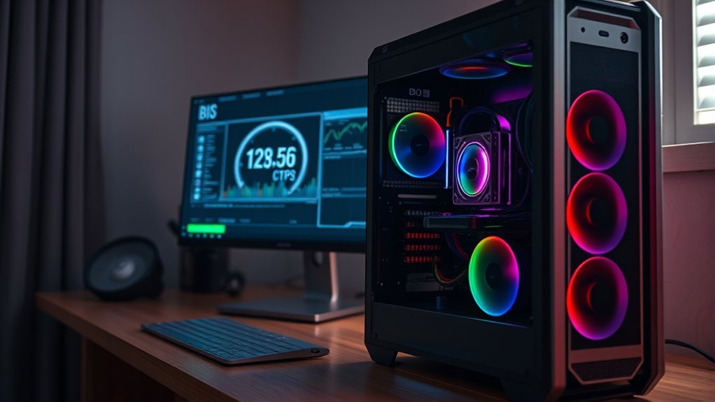 check bios temperature settings