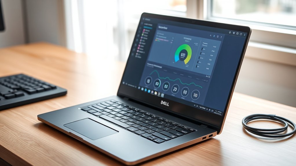 check dell pro 13 temperature