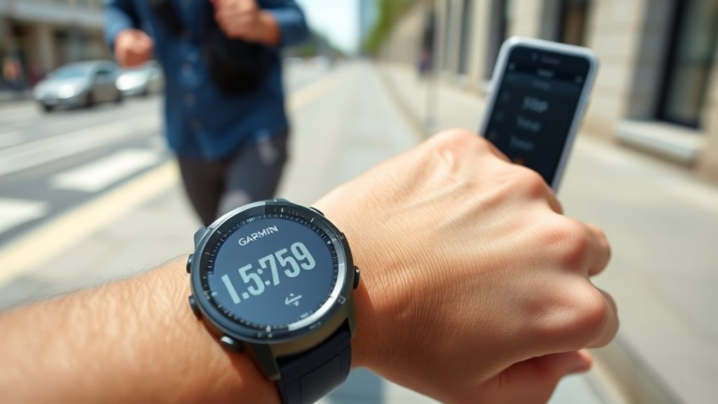 check garmin step tracking