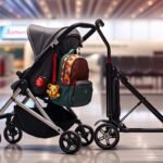 child s stroller and trolley