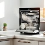 compact dishwasher with drying