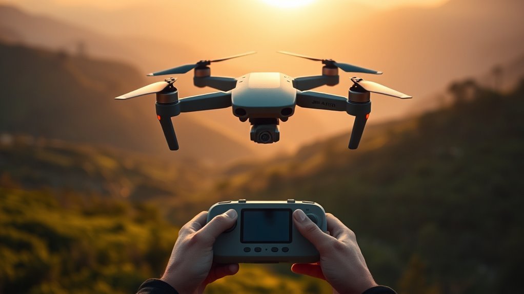 compact drone with advanced features