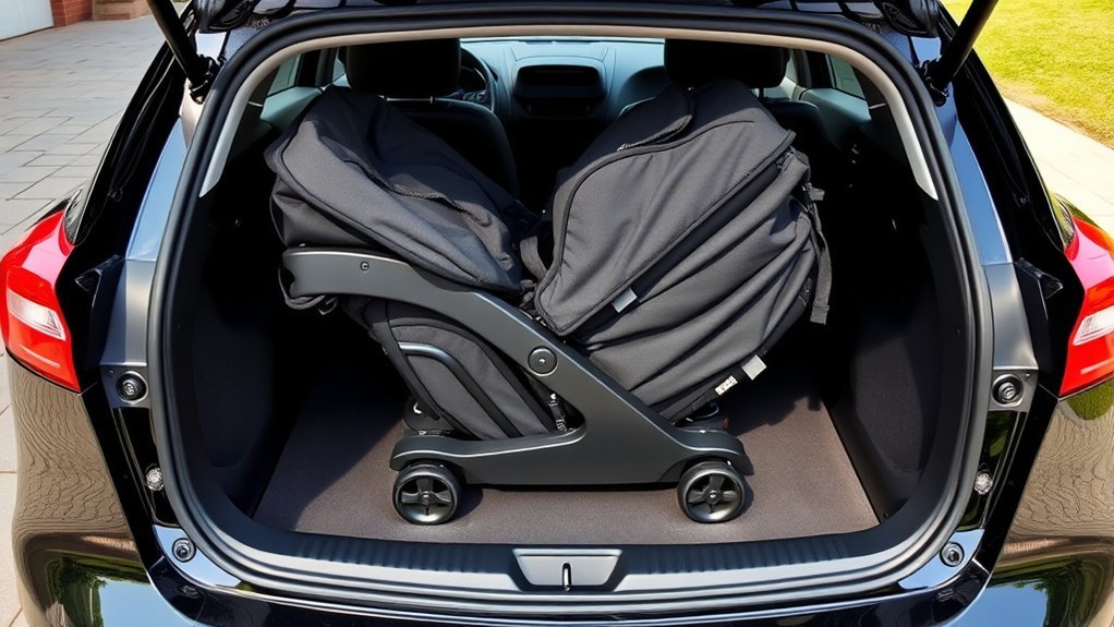 compact stroller fits hatchback