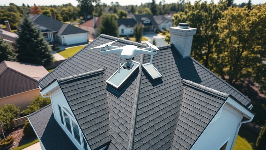 comprehensive drone roof inspection
