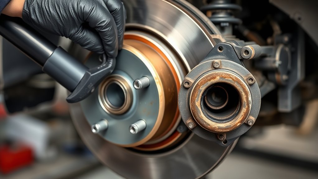 confirm right front bearing