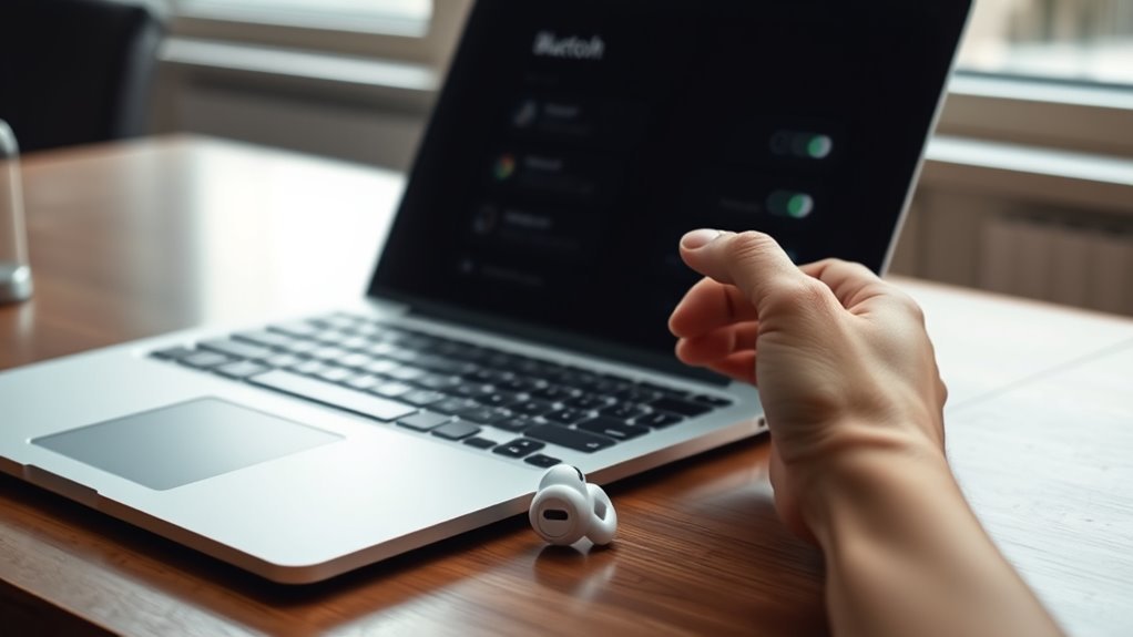 connect bluetooth earbuds chromebook