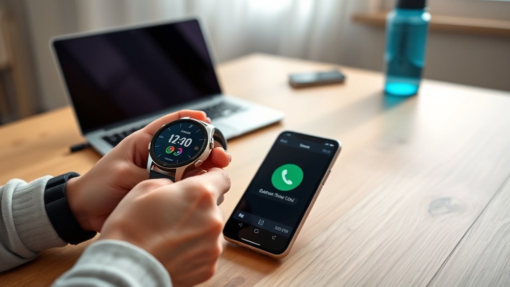 connect garmin watch phone