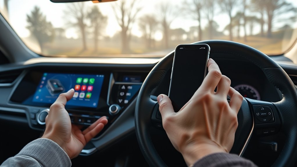connect iphone to rav4