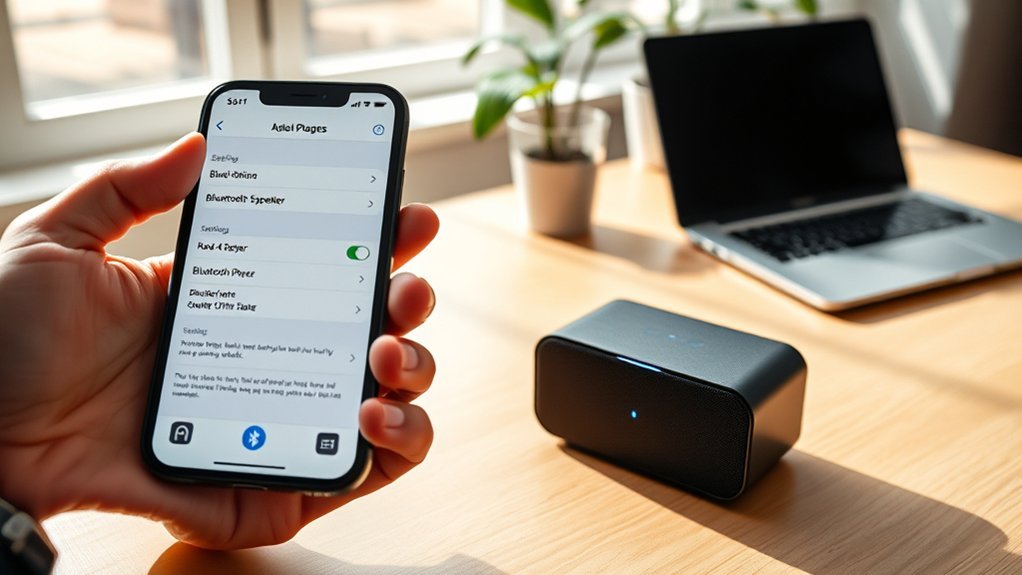 connect iphone to rave 4