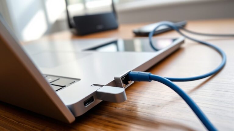 connecting ethernet via charger