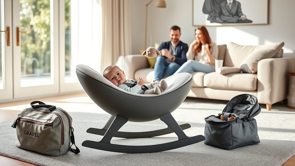 convenient safe supportive rocker