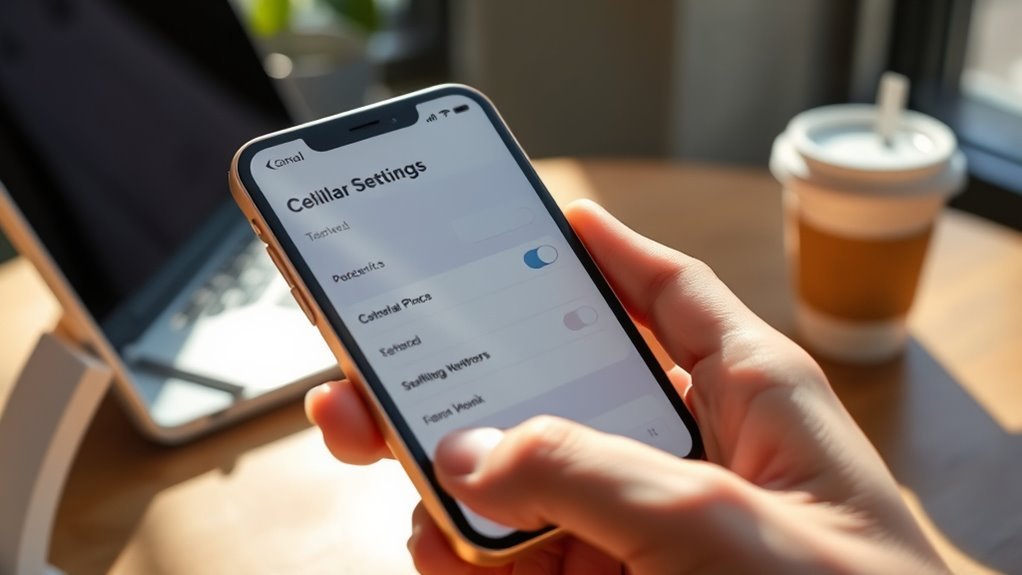 create iphone proxy settings