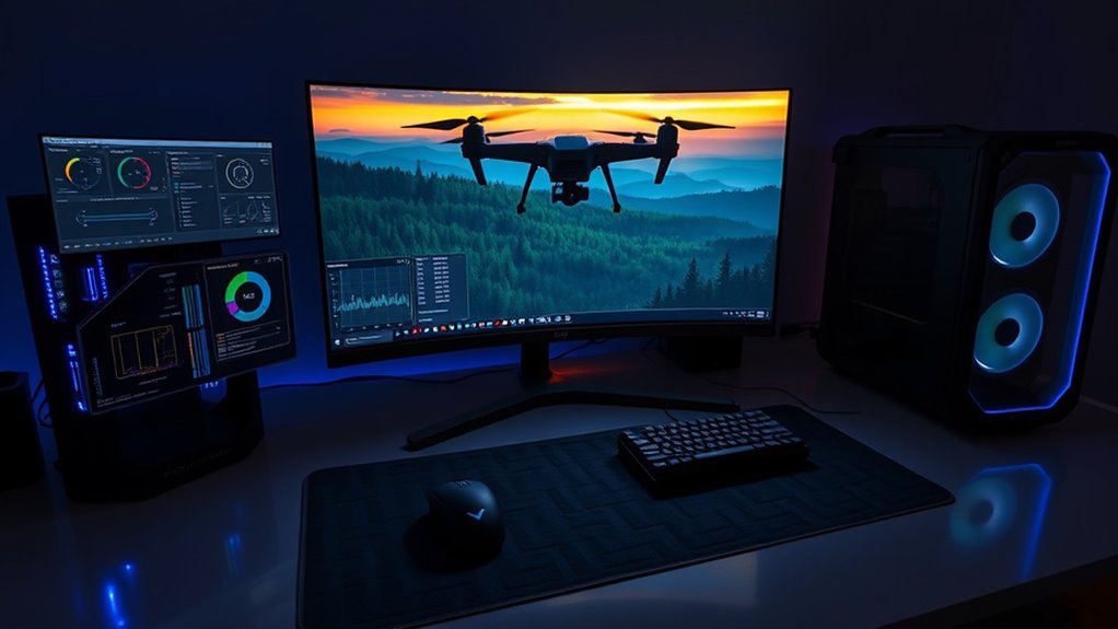 diverse free drone simulators