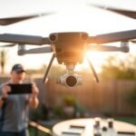 dji drone flight setup