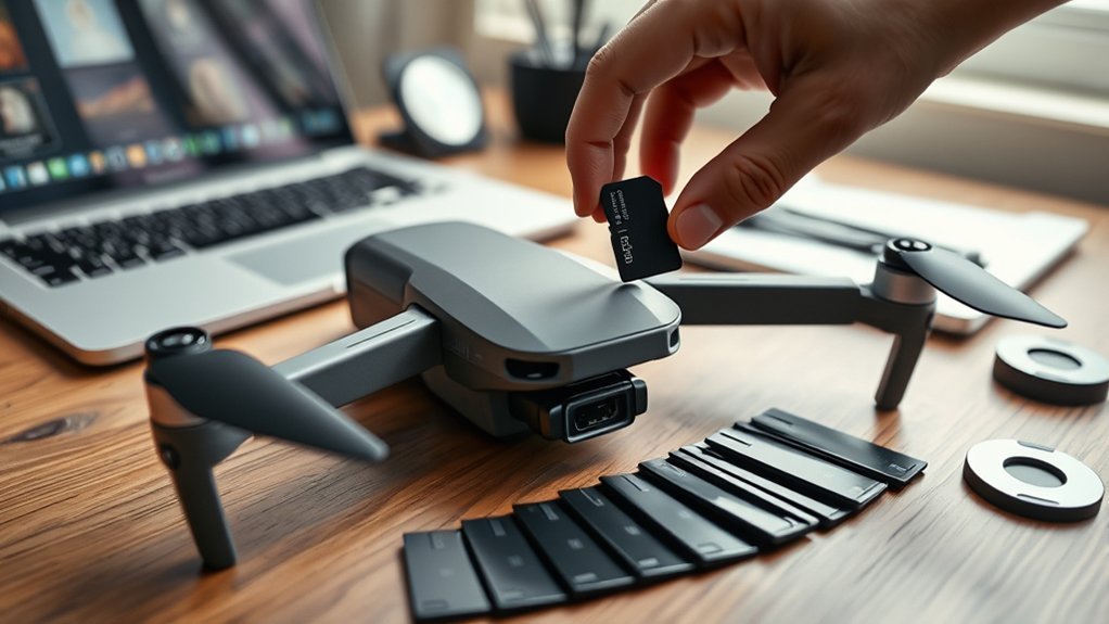 dji drone memory card guide